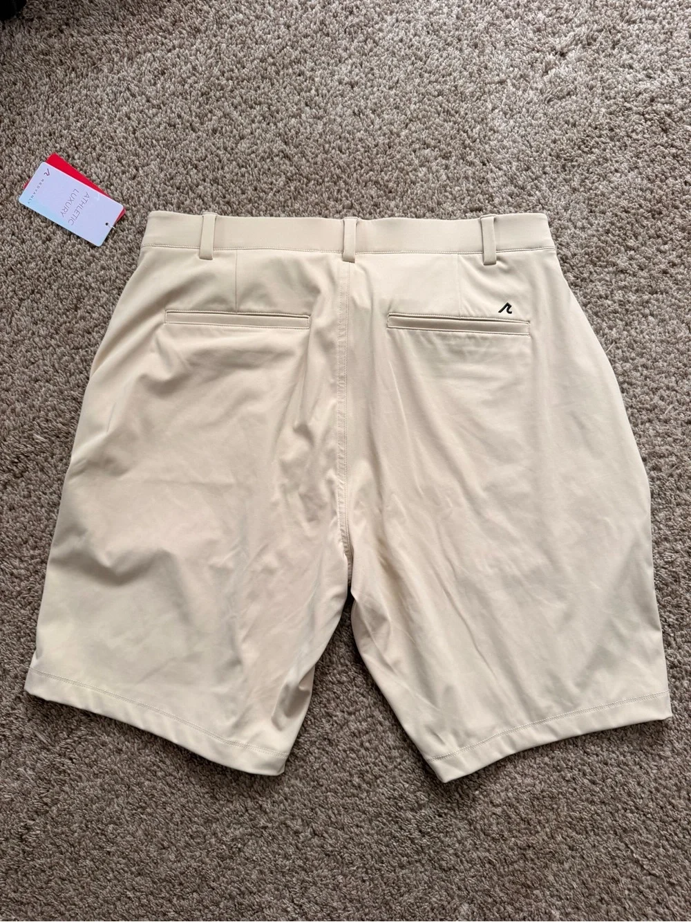 NWT Men's Redvanly Athletic Performance Shorts Bundle - Cream/Tan